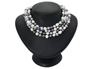 Jewellery, PEARL NECKLACE, colour treated pearls, in auction: General – Tuesday 25 November