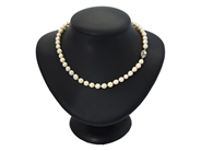 Jewellery - PEARL NECKLACE, silver clasp with pearl - View 1