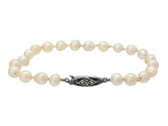 Jewellery, PEARL BRACELET, silver clasp with marcasites, in auction: General – Tuesday 25 November