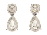 Jewellery - EARRINGS, 18K white gold - View 3