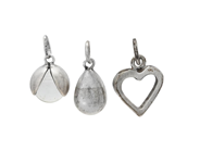 Jewellery - 3 PENDANTS, silver - View 1