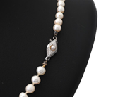 Jewellery - PEARL NECKLACE, cultured pearls approx. 5,5-5,8 mm - View 2
