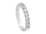 Jewellery - ETERNITY RING, 18K white gold - View 1