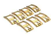 Watch parts, ORIGINAL BUCKLES, 7 pcs. for Omega ladies´ wristwatch, in auction: Lilla Watches – Thursday 11 December