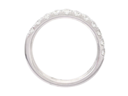 Jewellery - RING, 18K white gold with 11 brilliant cut diamonds 0,87 ctw - View 2