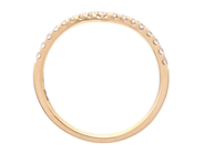 Jewellery - JACKET RING, 18K gold with 17 brilliant cut diamonds 0,24 ctw - View 2