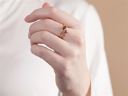 Jewellery - RING, 18K gold - View 3