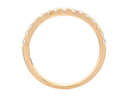 Jewellery - JACKET RING, 18K gold with 15 brilliant cut diamonds 0,42 ctw - View 2