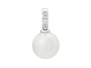 Jewellery - PEARL PENDANT, 18K white gold - View 1