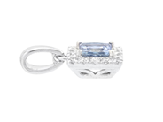 Jewellery - PENDANT, 18K white gold with tanzanite 0,67 ct - View 2