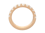 Jewellery - ETERNITY RING, 18K gold - View 2