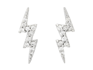 Jewellery - EARRINGS, 18K white gold - View 1