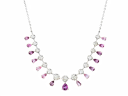 Jewellery, NECKLACE, 18K white gold, in auction: Classic – Saturday 22 November