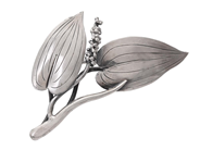 Jewellery, BROOCH, silver, in auction: General – Tuesday 25 November