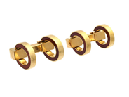 Jewellery, CUFFLINKS, 18K gold, in auction: Christmas – Saturday 13 December