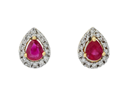 Jewellery, EARRINGS, 18K gold, in auction: Lilla jewellery – Tuesday 18 November