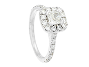 Jewellery - RING, 18K white gold - View 1