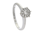 Jewellery - RING, 18K white gold - View 1
