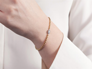 Jewellery - BRACELET, 18K gold/white gold - View 3