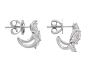 Jewellery - EARRINGS, 18K white gold - View 2