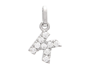 Jewellery - LETTER PENDANT, letter K - View 1