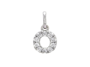 Jewellery - LETTER PENDANT, letter O - View 1