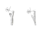 Jewellery - EARRINGS, 18K white gold - View 2