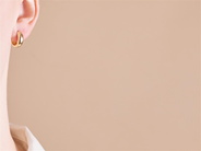 Jewellery - HOOP EARRINGS, 18K gold - View 2