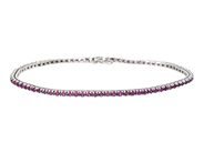 Jewellery - TENNIS BRACELET, 18K white gold - View 1
