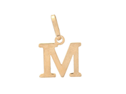 Jewellery - LETTER PENDANT, letter M - View 1