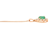 Jewellery - PENDANT WITH CHAIN, 18K rose gold - View 2