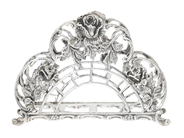 Silverware, NAPKIN HOLDER, silver, in auction: General – Tuesday 25 November