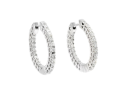 Jewellery - EARRINGS, 18K white gold - View 1