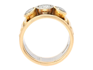 Jewellery - RING, 18K gold/white gold - View 2