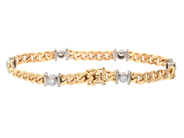 Jewellery - BRACELET, 18K gold/white gold - View 2