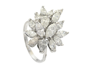 Jewellery, RING, 18K white gold, in auction: Classic – Saturday 22 November