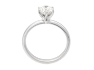 Jewellery - SOLITAIRE RING, 18K white gold - View 2