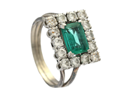 Jewellery - RING, 18K white gold - View 1