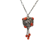 Jewellery, NECKLACE, silver, in auction: Lilla jewellery – Tuesday 18 November