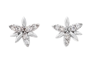 Jewellery - EARRINGS, 18K white gold - View 1