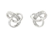 Jewellery - EARRINGS, 18K white gold with single cut diamonds 0,08 ctw - View 1