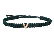 Jewellery - LETTER BRACELET, letter V - View 1