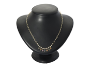Jewellery - NECKLACE, 18K gold with 7 sapphires 1,51 ctw - View 2