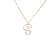 Jewellery - LETTER COLLIER, letter S - View 1