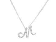 Jewellery - LETTER COLLIER, letter M - View 1