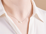 Jewellery - NECKLACE, 18K gold/white gold - View 2