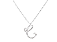 Jewellery - LETTER COLLIER, letter C - View 1