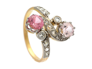 Jewellery, RING, 18K gold/platinum, in auction: Classic – Saturday 22 November