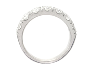 Jewellery - ETERNITY RING, 18K white gold - View 2