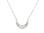 Jewellery, NECKLACE, 18K white gold, in auction: Christmas – Saturday 13 December